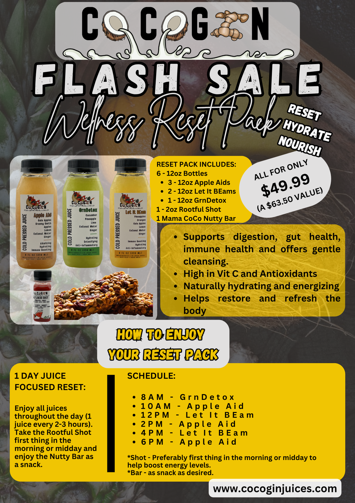 CoCoGin Flash Sale Wellness Reset