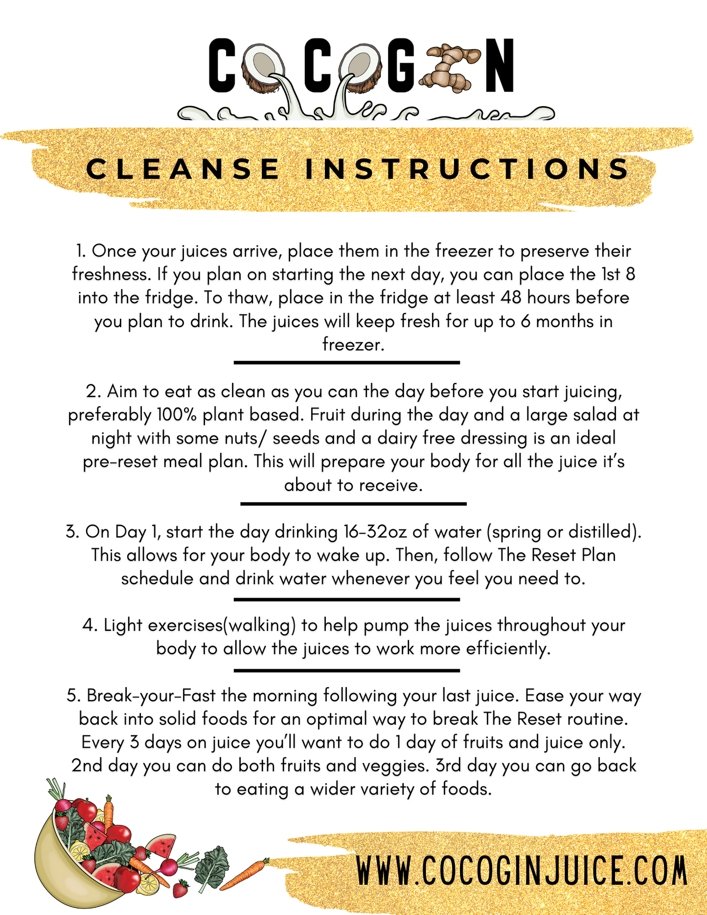 Reset Plan: Cleanses